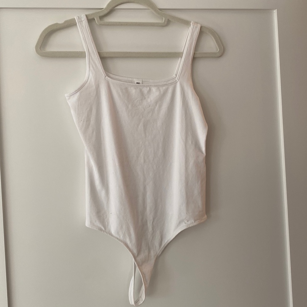 NWT - BP White Tank Top Body Suit, Medium